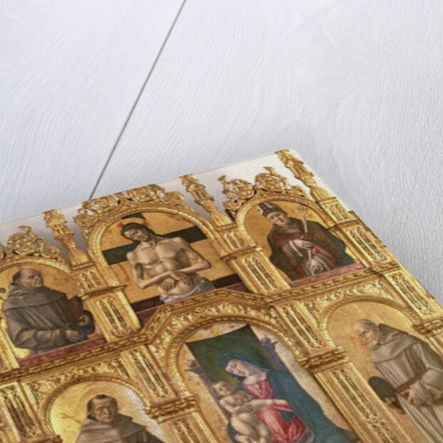 Madonna and Child with Saints by Alvise Vivarini