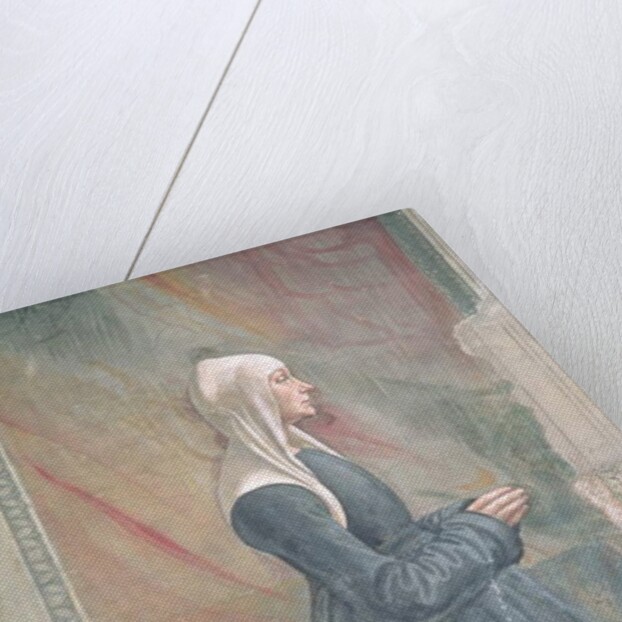 Portrait of a female member of the Sassetti family by Domenico Ghirlandaio