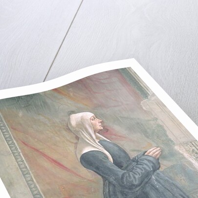 Portrait of a female member of the Sassetti family by Domenico Ghirlandaio