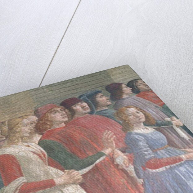 Florentine Onlookers by Domenico Ghirlandaio