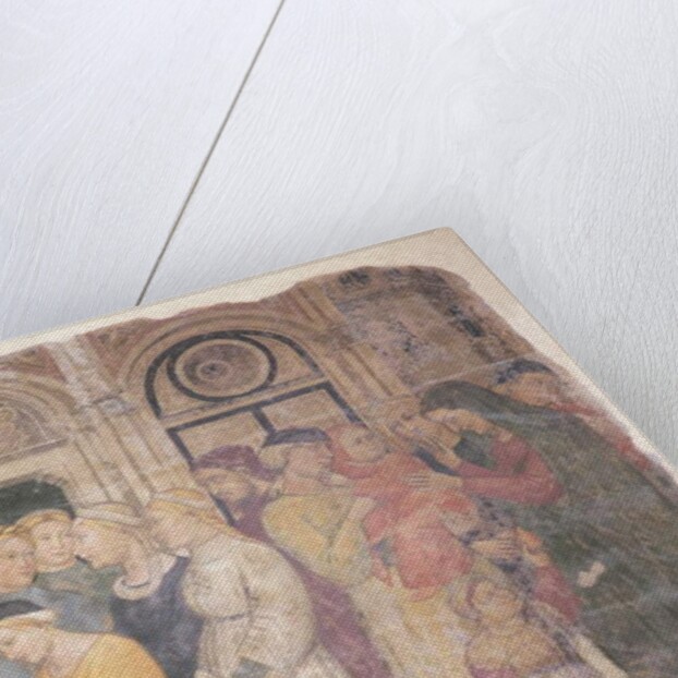Scene from 'I capitani della Misericordia affidano alle madri i fanciulli abbandonati', 1386 by Niccolo di Pietro Gerini