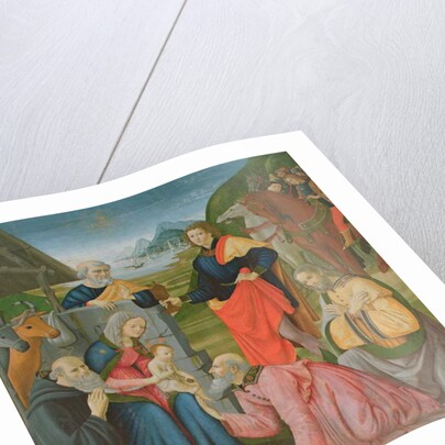 Adoration of the Magi by Domenico Ghirlandaio