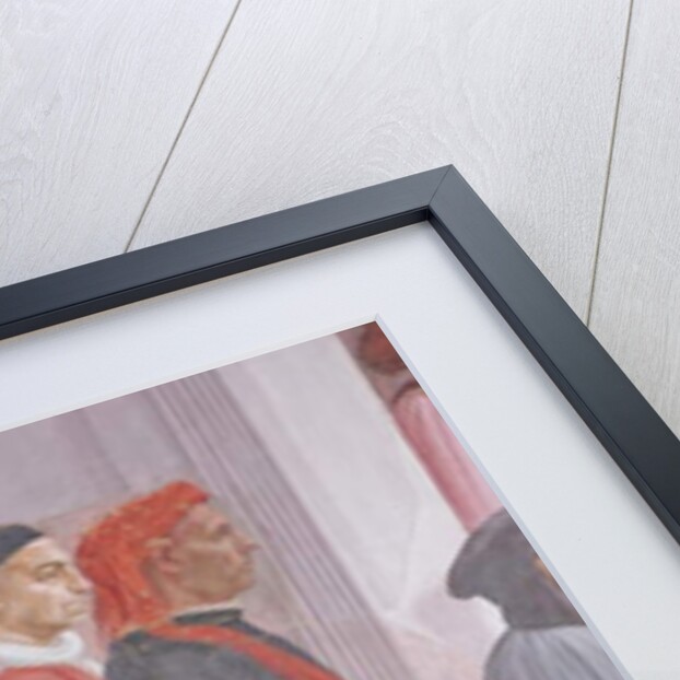 Detail from the Raising of the Son of Theophilus and St Peter Enthroned by Filippino Lippi