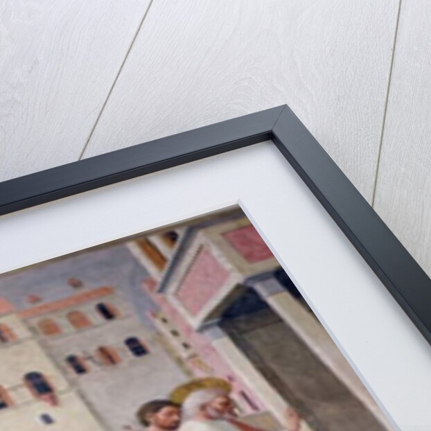 Healing of the Cripple and Raising of Tabitha by Tommaso Masolino da Panicale