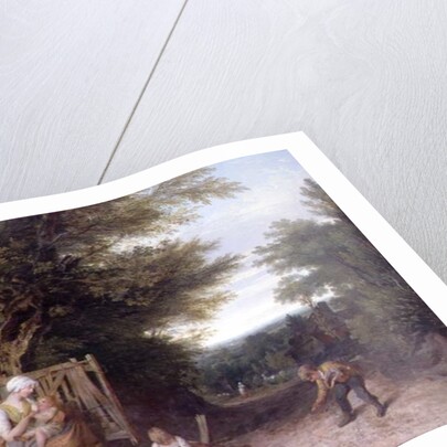 At the Cottage Gate by William Collins