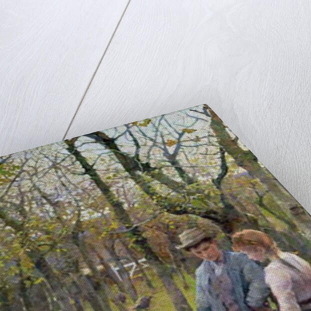 The Edge of the Woods, exh.1894 by Elizabeth Adela Stanhope Forbes