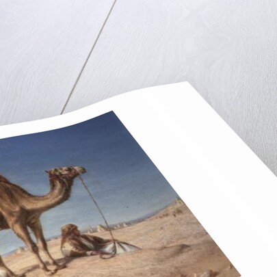 A Halt in the Desert, 1867 by William Snr. Luker