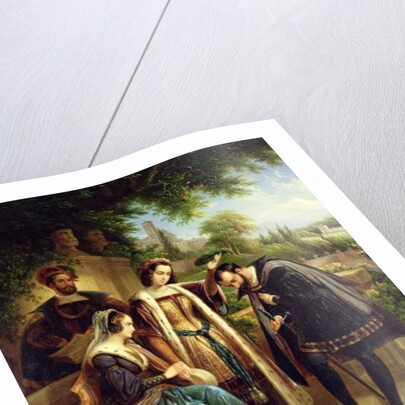 Queen Isabella and Columbus by Henry Nelson O'Neil