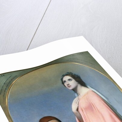 The Vision: Dante and Beatrice, 1846 by Ary Scheffer