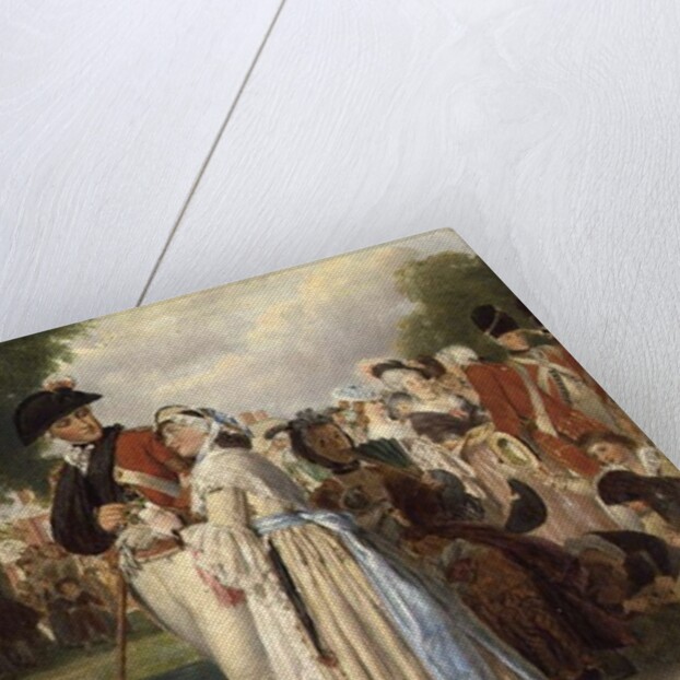 The World Forgetting - Sunday Afternoon in Kensington Gardens, 1877 by John Callcott Horsley