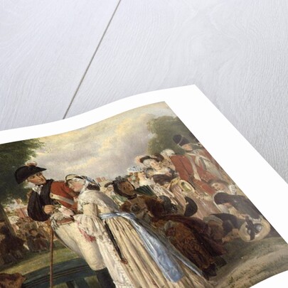 The World Forgetting - Sunday Afternoon in Kensington Gardens, 1877 by John Callcott Horsley