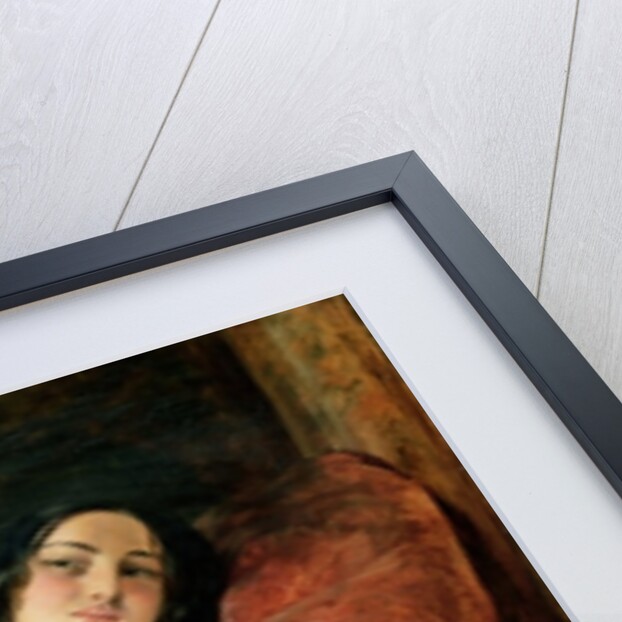 Lady Playing the Mandolin, 1854 by John Phillip