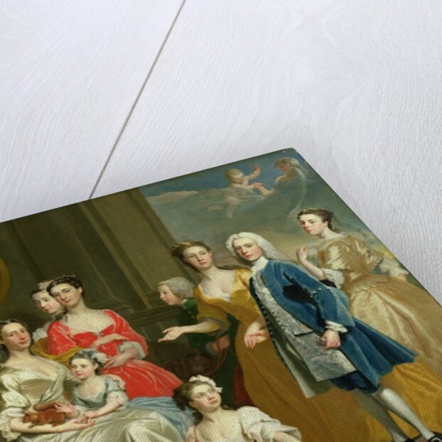 The Family of Eldred Lancelot-Lee, 1736 by Joseph Highmore