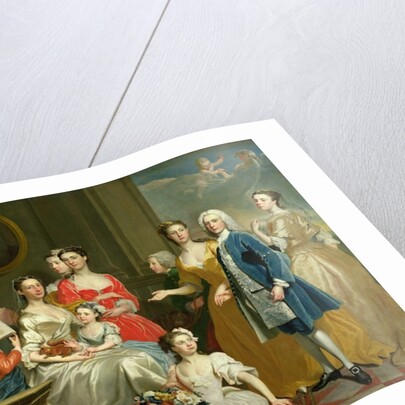 The Family of Eldred Lancelot-Lee, 1736 by Joseph Highmore