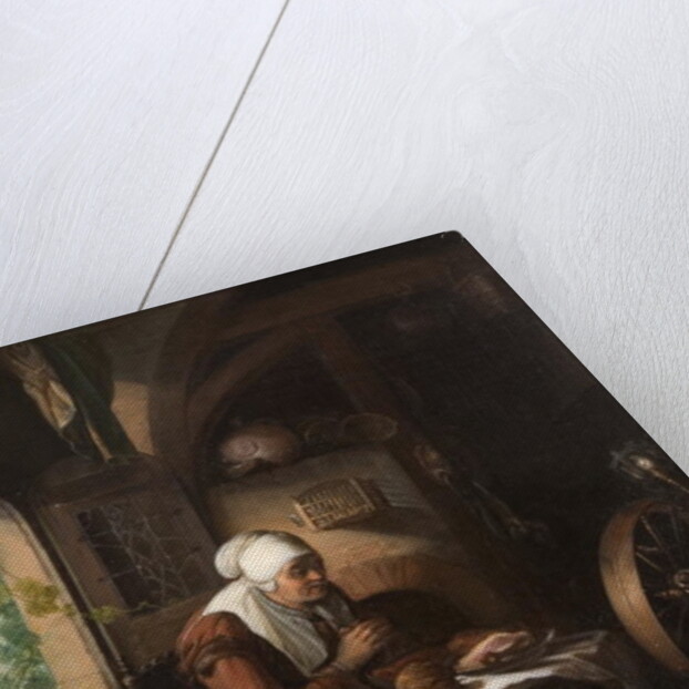 Grace Before Meat by Gerrit or Gerard Dou