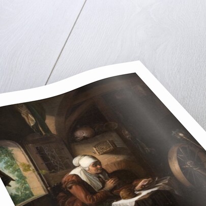 Grace Before Meat by Gerrit or Gerard Dou
