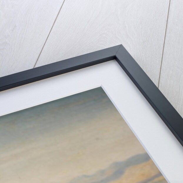 Albanian Mountains with Corfu in Distance by William James Linton