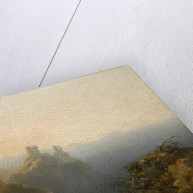 Black Castle, Wicklow, 1854 by Edmund John Niemann