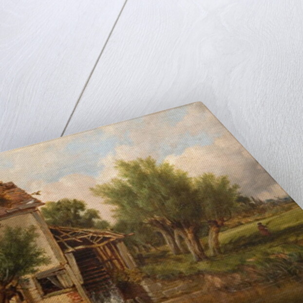 An Old Mill near Worcester, 1880 by Benjamin Williams Leader