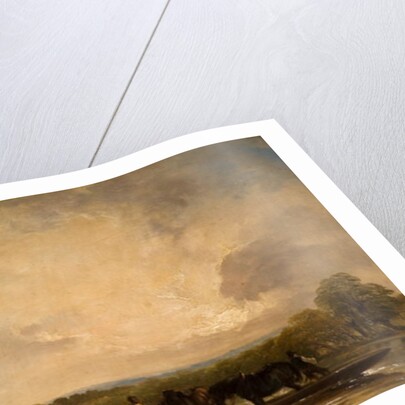 The Ferry Boat, 1844 by Frederick Richard Lee