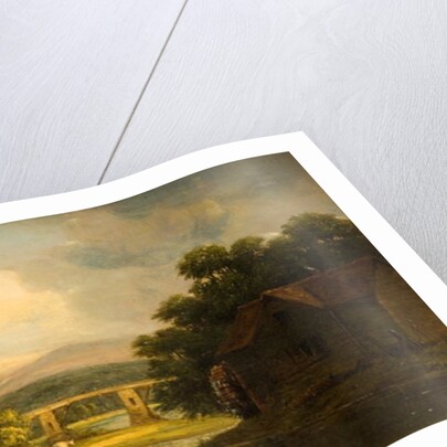 The Old Mill, Bath, by Alfred Vickers