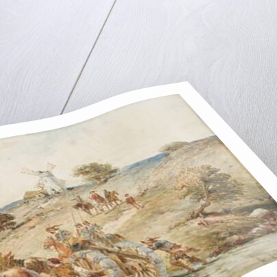 Prince Rupert at the Battle of Naseby I by George Cattermole