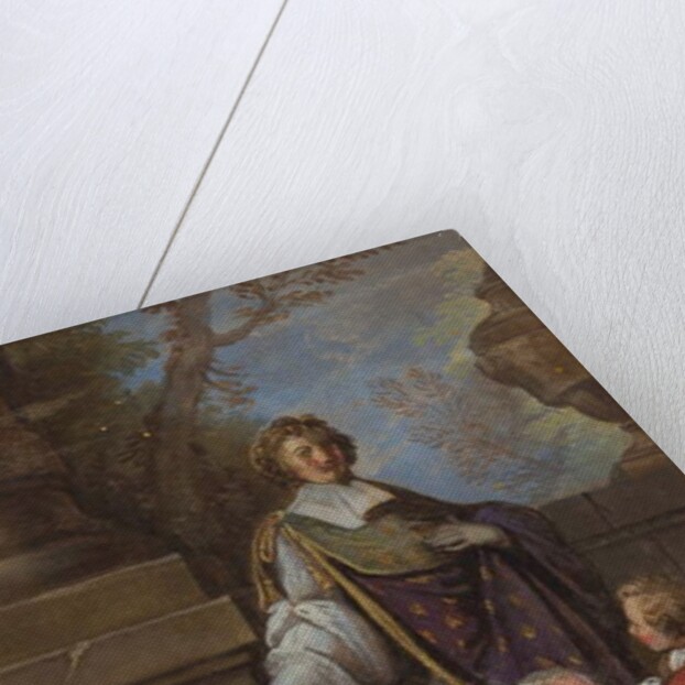 Louis XIII and a Page by French School