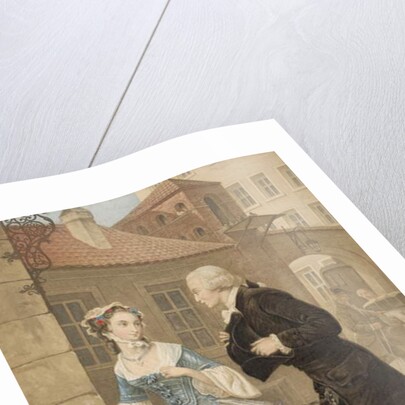 First Impressions, 1851 by George Baxter