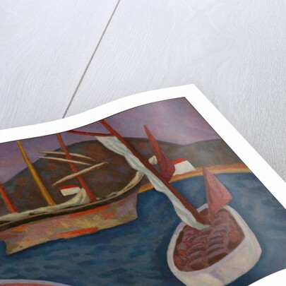 Boats in a Harbour 1915 by Roger Eliot Fry