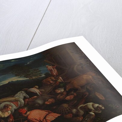 Building the Ark by Francesco Bassano