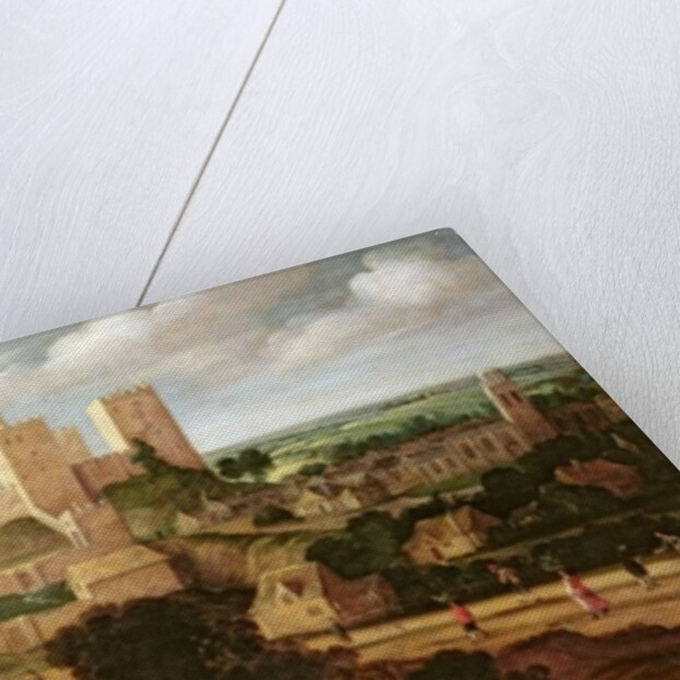 Pontefract Castle, c.1620-40 by Alexander Keirincx