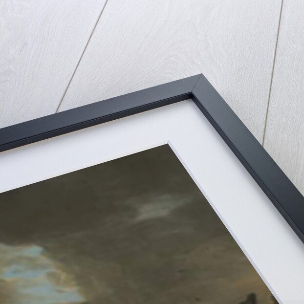 Frozen Moat Outside City Walls by Jan Asselyn