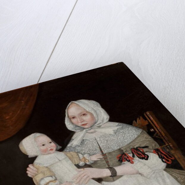 Mrs Elizabeth Freake and Baby Mary, c.1671-74 by American School