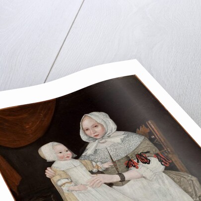 Mrs Elizabeth Freake and Baby Mary, c.1671-74 by American School