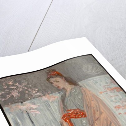 Sketch for Rose and Silver: La Princesse du Pays de la Porcelaine, 1863-64 by James Abbott McNeill Whistler