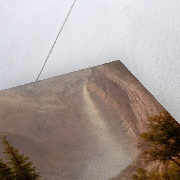 Yosemite Falls, c.1865-70 by Albert Bierstadt