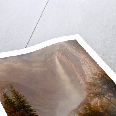 Yosemite Falls, c.1865-70 by Albert Bierstadt