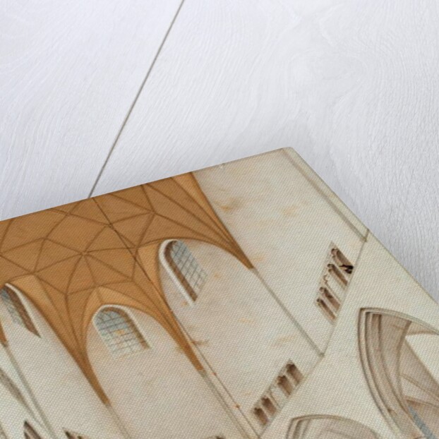 Interior of the Choir of St. Bavo's Church at Haarlem, 1660 by Pieter Jansz Saenredam