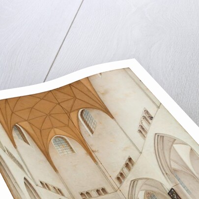 Interior of the Choir of St. Bavo's Church at Haarlem, 1660 by Pieter Jansz Saenredam