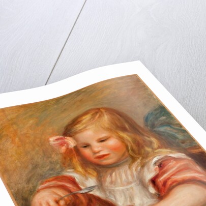 Coco Eating his Soup by Pierre Auguste Renoir
