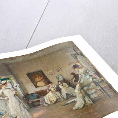 Rehearsal in the Studio by Edmund Charles Tarbell