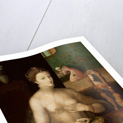 Woman at her Toilette, c.1550-70 by Fontainebleau School