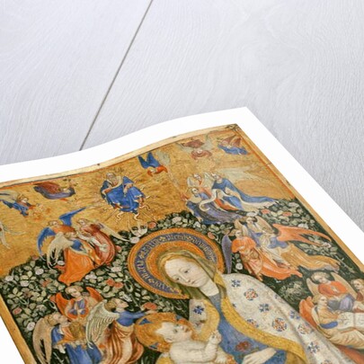 The Virgin and Child with Angels, c.1430 by Stefano da (attr.to) Verona