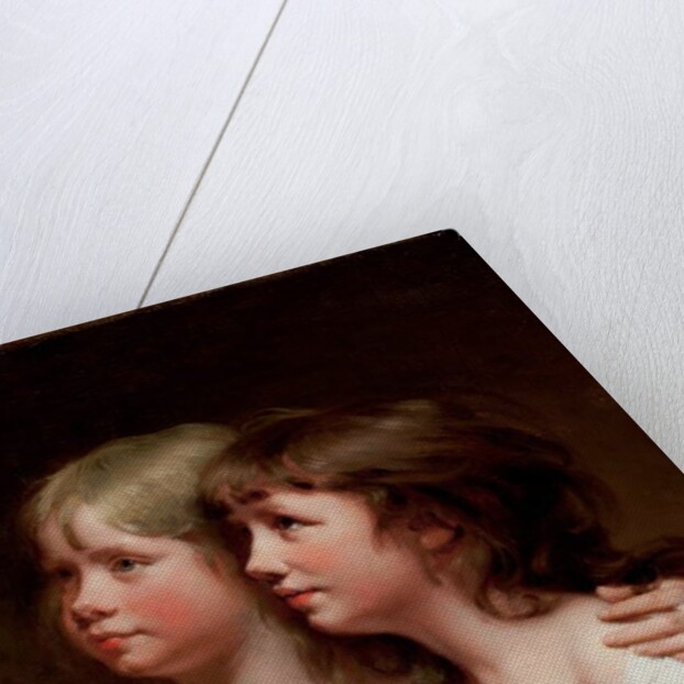 Portrait of Sarah and Ann Haden by Joseph Wright of Derby