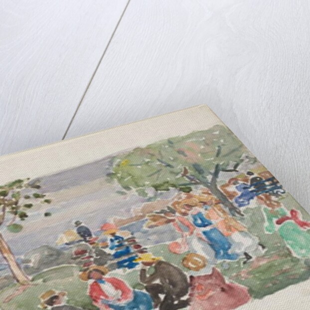 Gloucester Park by Maurice Brazil Prendergast