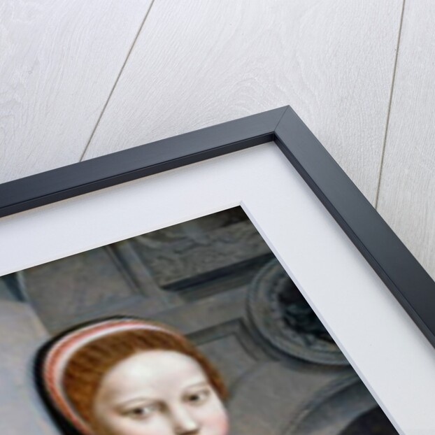 Young Woman playing a Clavichord by Jan van Sanders Hemessen