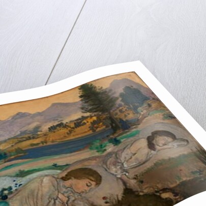 Sleep Lies Perfect in Them, 1908 by Arthur Bowen Davies