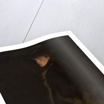 Arrangement in Black and Brown, the Fur Jacket by James Abbott McNeill Whistler