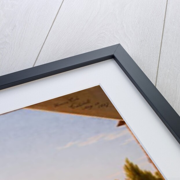 View on the Arno, near Florence, 1837 by Thomas Cole