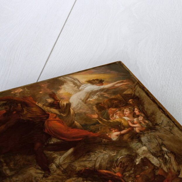 Pharaoh and his Host Lost in the Red Sea, 1792 and after 1800 by Benjamin West